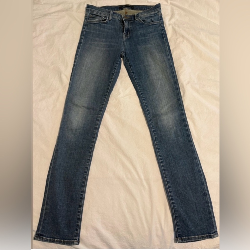 J Brand Skinny Jeans Size 26 Mid Rise Stretch Denim